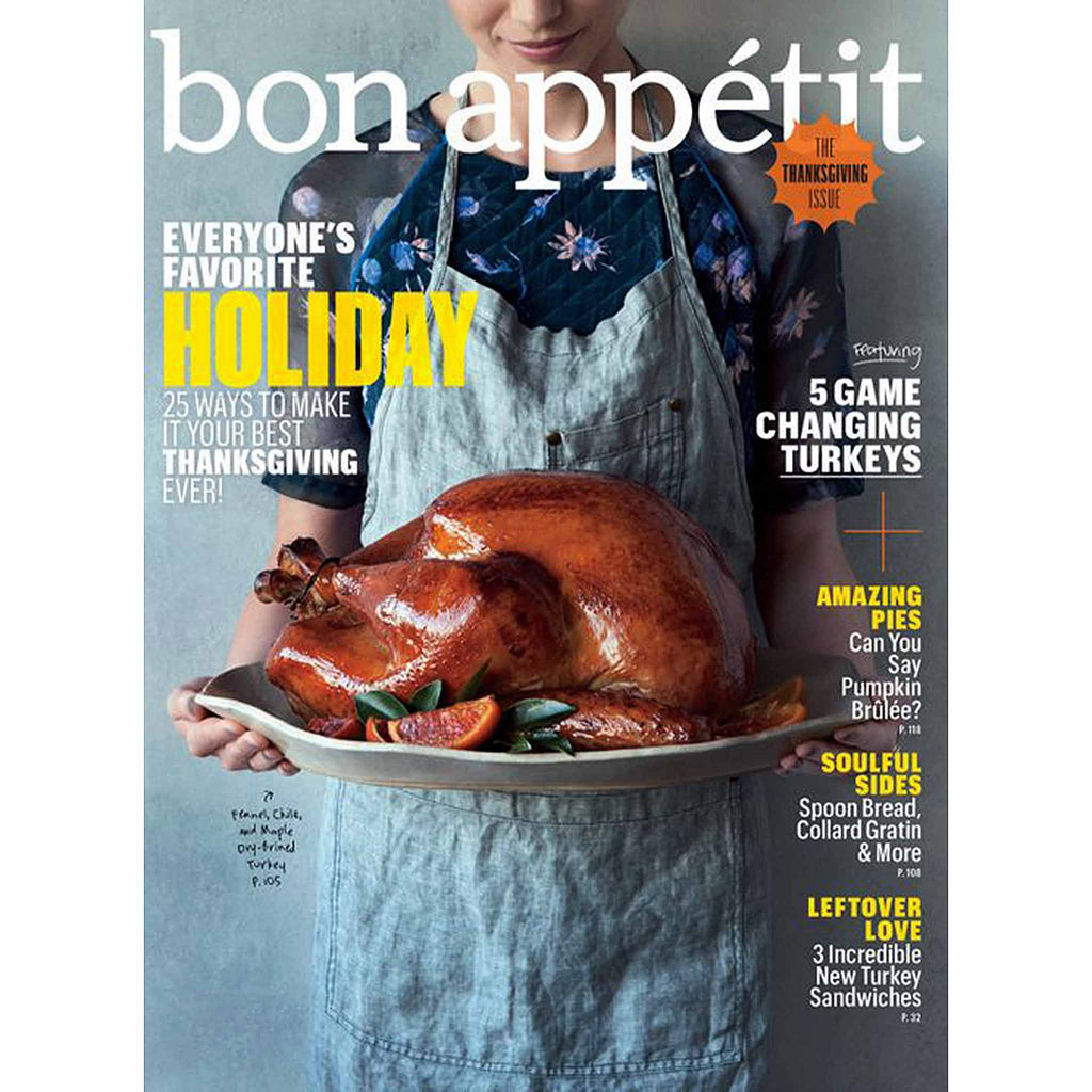 2013-11 November - Bon Appetit: Serve It Forth