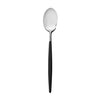Cutipol Goa Black Matte Brushed Gourmet Spoon. GO.30. UPC 5609881943205. Through contemporary design and traditional craftsmanship, Cutipol produces outstanding cutlery that commands attention. 