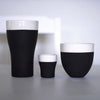 Magisso® Cool-ID Ceramics for beverages allow you to keep drinks deliciously fresh even in the hottest weather. Left to right: tumbler; shot glass; and glass.
