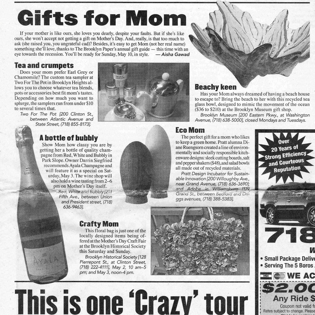 2009-05 May - The Brooklyn Paper: Gifts for Mom