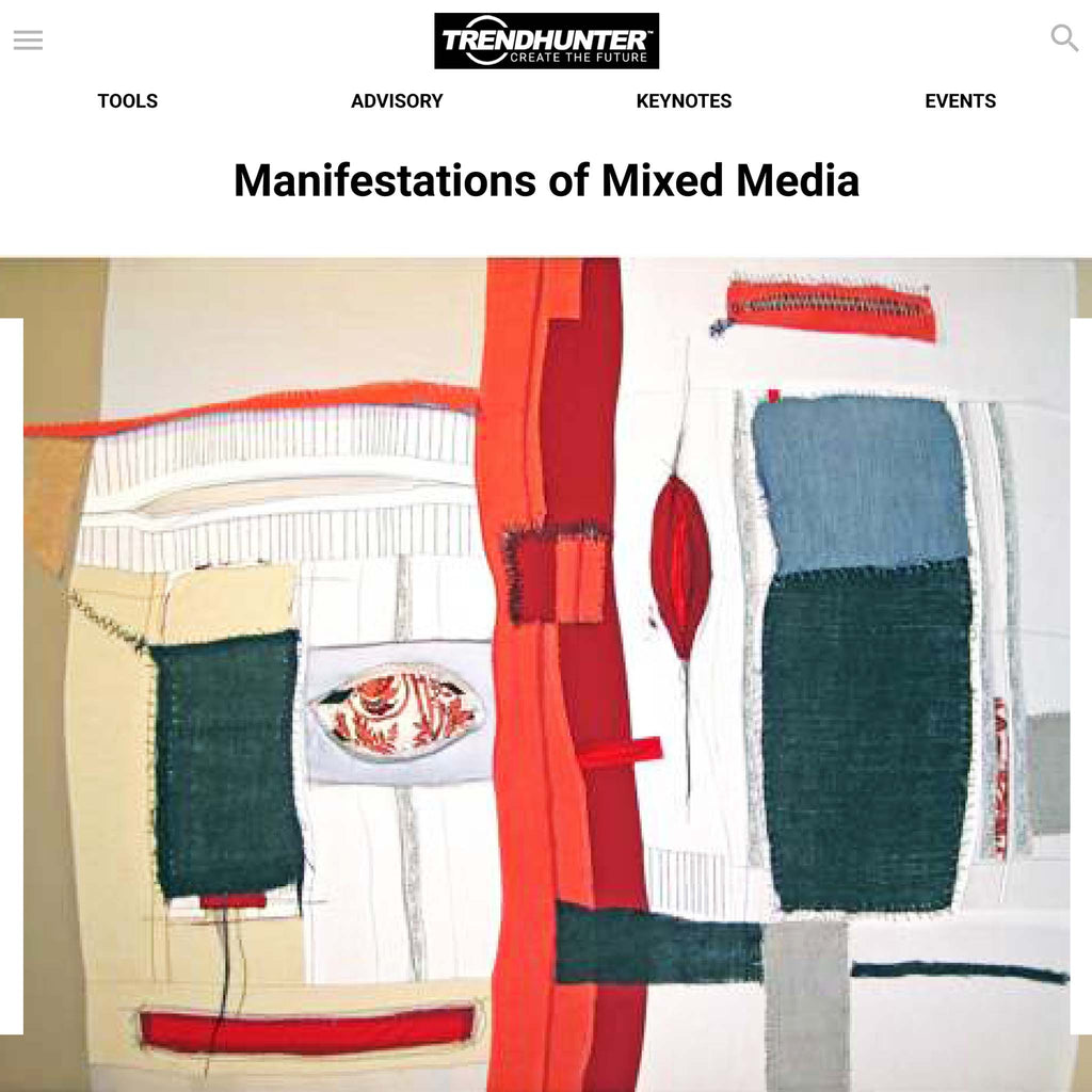2010-04 April - Trend Hunter Magazine: Manifestations of Mixed Media
