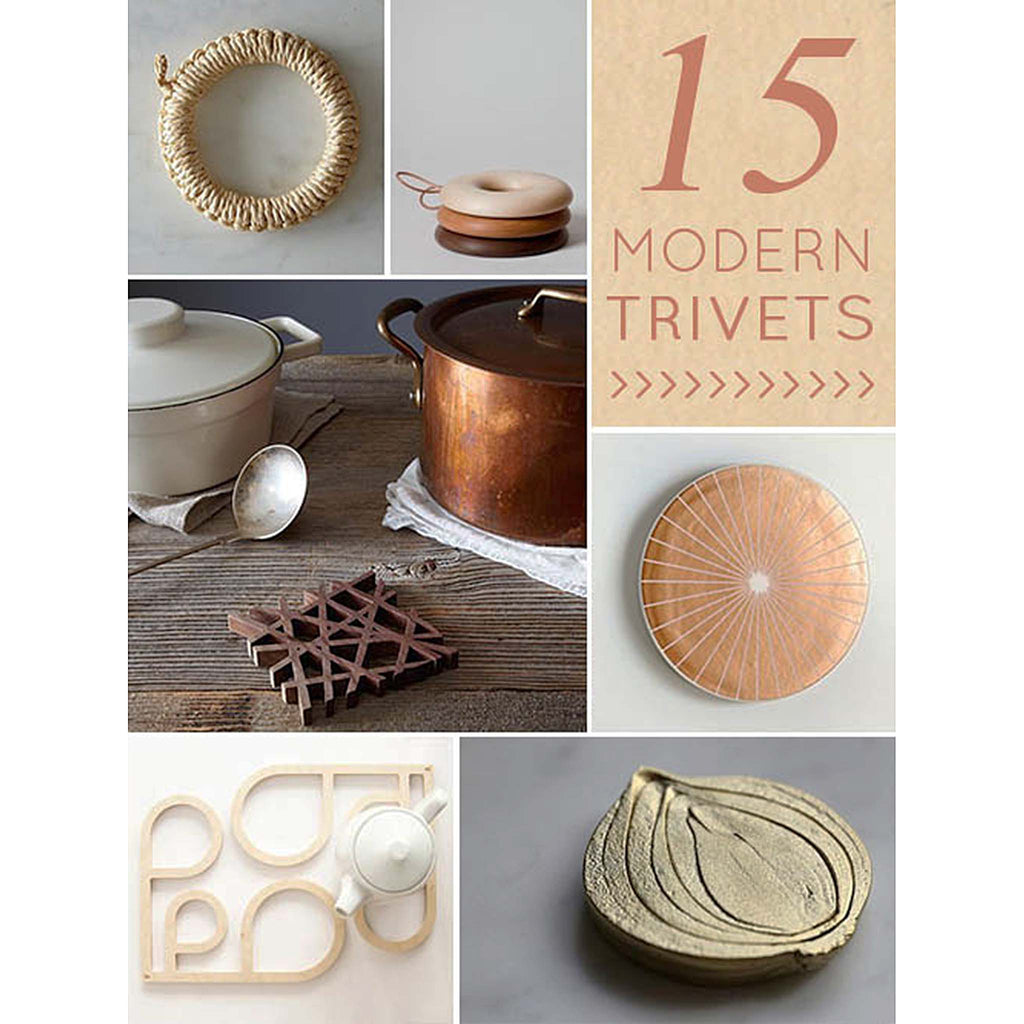 2014-02 February - Design Sponge: 15 Modern Trivets