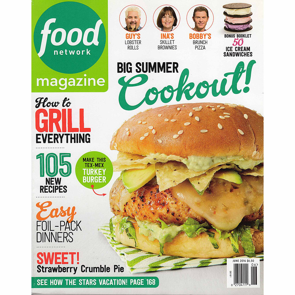 2016-06 June - Food Network Magazine / David Mellor Design Pride Stainless Steel