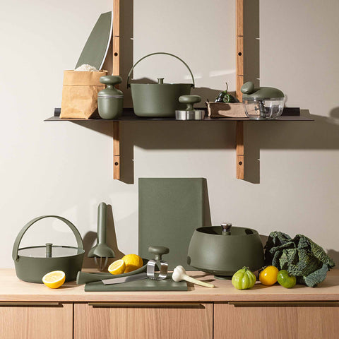 Our distinctive designs have in many ways reflected the developments which have taken place in the modern home. Our starting point was functional, high-quality kitchen utensils.
