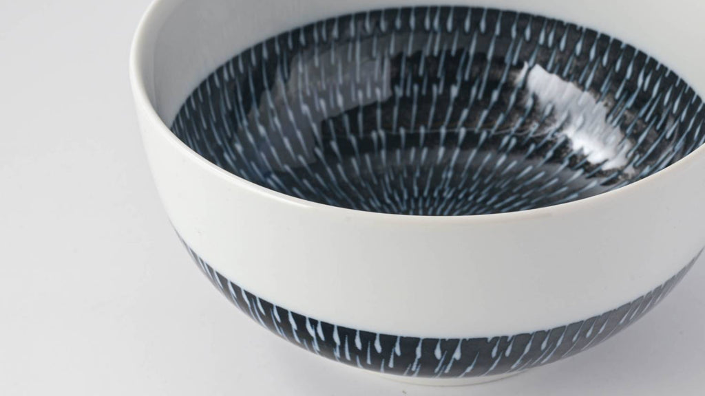 Tobikanna Indigo Blue Series medium bowl.  Great for dips, soups, and snacks!