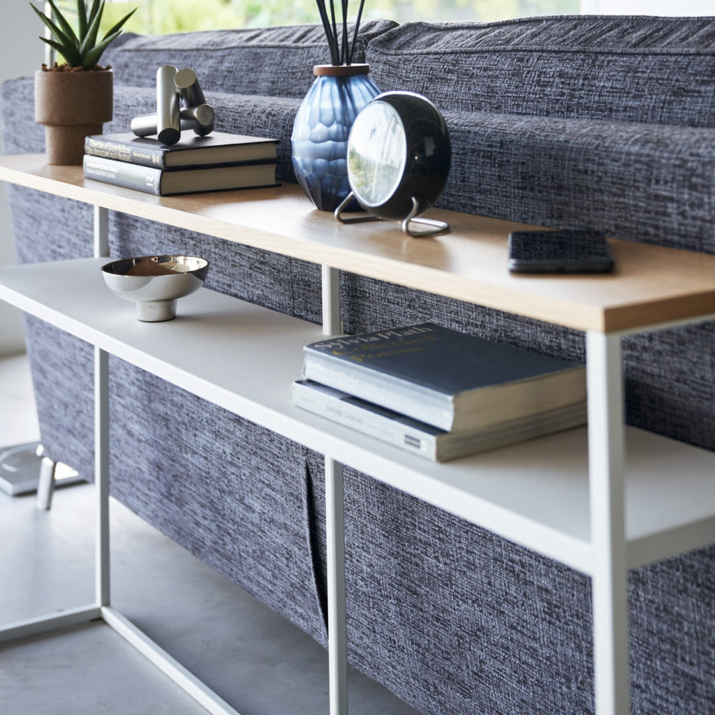 The shelf version is ideal if you need a little storage boost for books, decor items, and more.