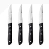 GENSE Old Farmer Micarta Steak knife XL 4 pcs. SKU 20349. Old Farmer is a beautiful and rustic stainless steel steak cutlery. Old Farmer Black has a high-quality POM plastic handle, while Old Farmer Classic features a pressed rosewood handle. The cutlery is designed by Bent Severin, an industrial designer who worked with perfection in every material. He was considered one of Denmark’s leading sculptors and designers with significant influence in the creative world.