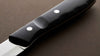 Old Farmer is a beautiful and rustic stainless steel steak cutlery. Old Farmer Black has a high-quality POM plastic handle, while Old Farmer Classic features a pressed rosewood handle. The cutlery is designed by Bent Severin, an industrial designer who worked with perfection in every material. 