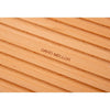 Grooved breadboard 44cm. SKU 2450310. Sculptural design with milled grooves to contain crumbs. European beech with non-slip feet. Our own-brand cutting boards are handmade in wood from sustainable sources by small specialist craft workshops. These are really top quality products.