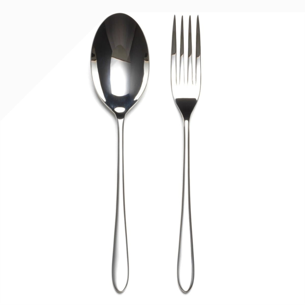 Pride stainless steel large serving set boxed. SKU 2522292. The Pride range has been expanded to include new large-size serving forks and spoons. 