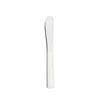 David Mellor Design Butter knife white handle. SKU 2533013. Perfect rounded blade for even spreading. Stainless steel with white acetal resin handle.