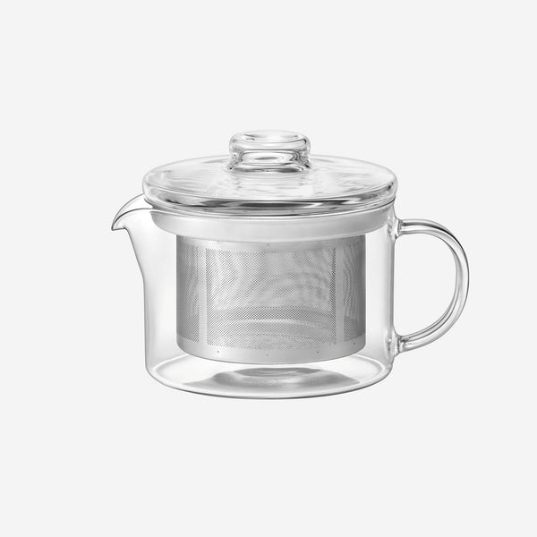 Made from 100% natural HARIO Glass, the pot is highly resistant to heat, odor, and stains. It can be used with or without the strainer, and works well for both hot and cold brews. With a 17 fl oz (500 ml) capacity, it’s suitable for a generous single serving or multiple pours. 