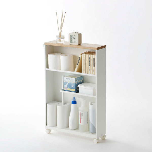 Bring style and function to any room with this iconic storage cart. A versatile solution ideal for narrow nooks where discreet storage is preferred.