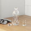 Fill it with your favourite whisky, cognac or another precious drop, and let the colours shine through the crystal clear glass. The carafe can be sealed with the help of the glass stopper that is decorated with a glass ball that nestles comfortably in the hand.