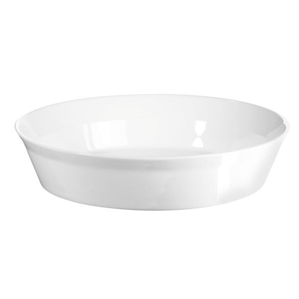 ASA Selection 250°C Baking Dish Round Medium 26cm diameter (Pairs w/ Lid 52113017). SKU 52013017. All the elements, made of porcelain, are multifunctional and oven resistant. With each you can braise, roast, au gratin, set the table, and serve.