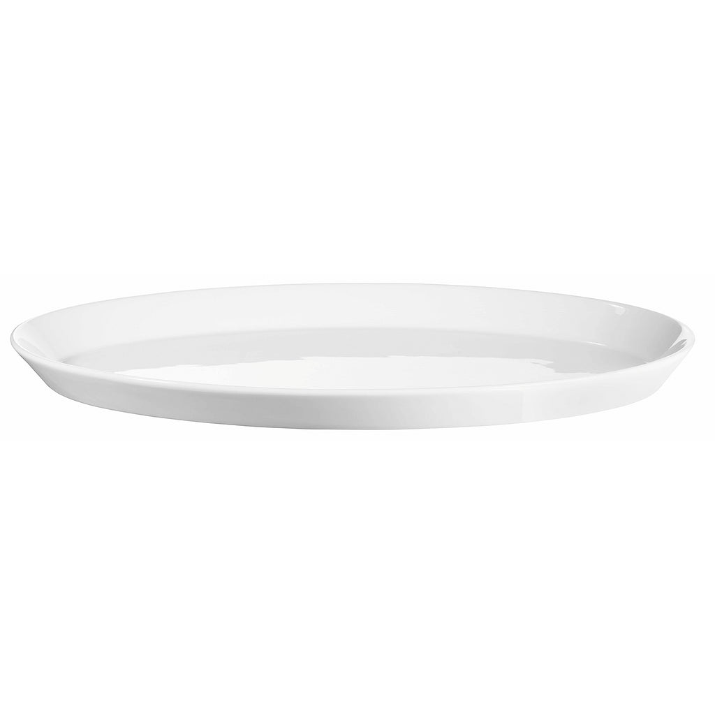 Baci Milano Piatto Da Portata Ovale In Porcellana Dal Design Classico Firenze Viola Bianco Baci Milano Piatto Da Portata Ovale In Porcellana Dal Design Classico Firenze Viola Bianco