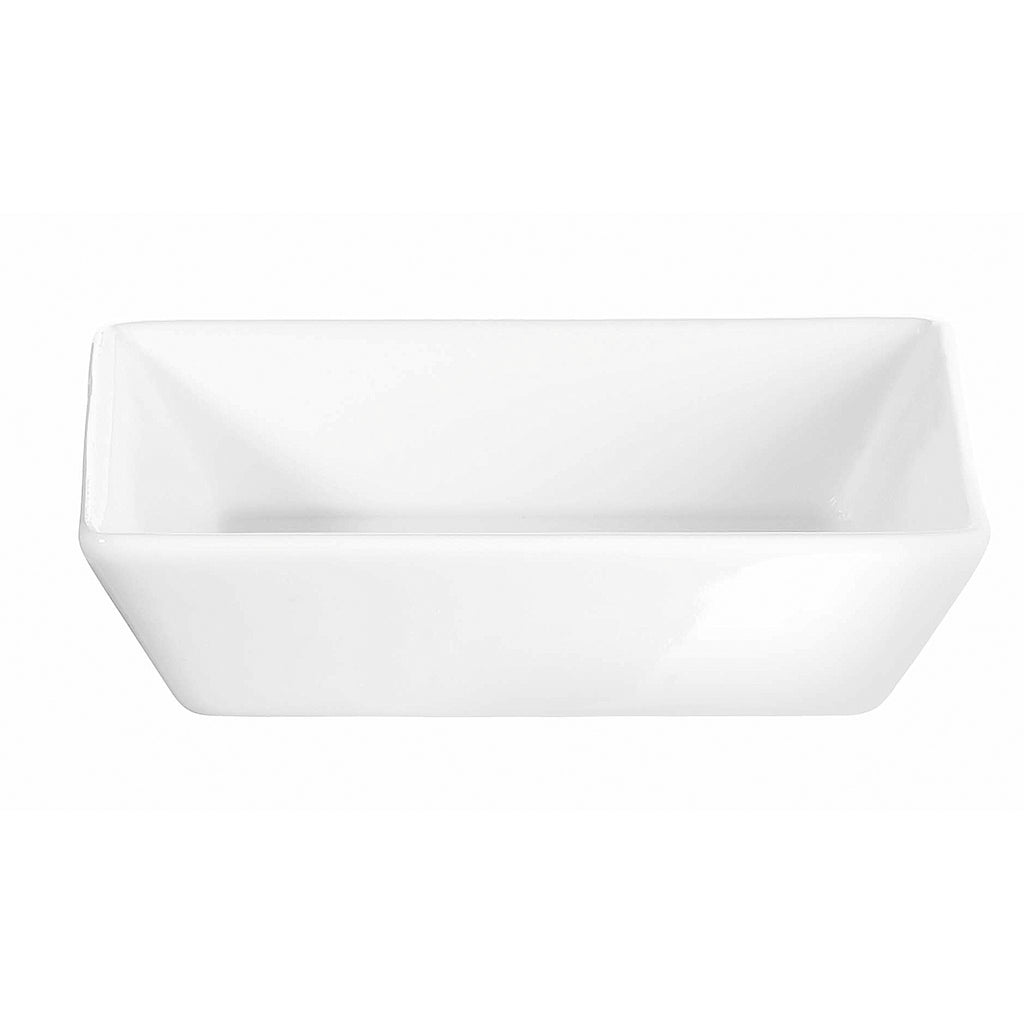ASA Selection 250°C Plus Porcelain Poletto Cookware  Aperitif Plate/Lid Square White (Pairs w/ Soufflé Dish 52030017). SKU 52130017. EAN 4024433272663. Large and small plates cover every table with an atmosphere of professionalism that is expected of a good kitchen. 250°C plus POLETTO collection stands for extreme sturdiness and versatile application.