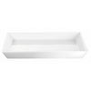 ASA Selection 250°C Plus Porcelain Poletto Cookware Serving Plate/Lid Square Medium (Pairs w/ Baking Dish 52032017). SKU 52132017. EAN 4024433272687. The bright white porcelain, suitable for professional kitchens, and the architectural shapes convince design-oriented people. 250°C plus stands for extreme resilience and versatile use. 