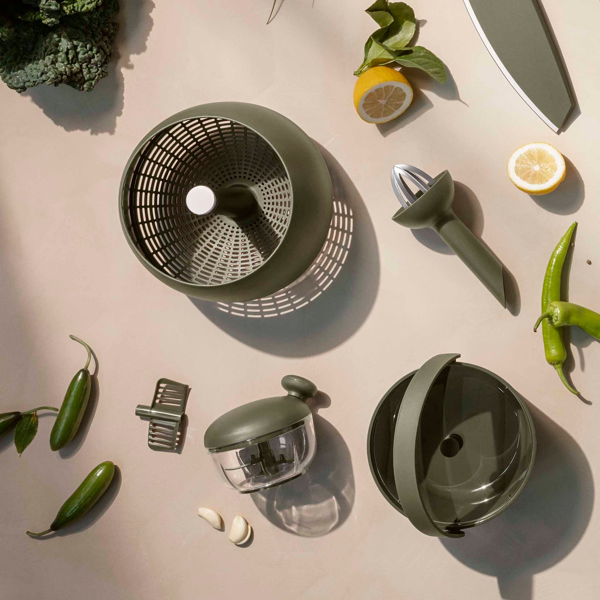 Green tools Spinning colander - Thumbnail 2