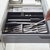 Gone are the days of clinking silverware; with our Diagonal Cutlery Case, your silverware is on display in the best way!