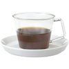 Kinto Cast Coffee Cup and Saucer. SKU 8440. UPC 4963264472944. CAST glassware is characterized by their simple and poised beauty. There are a wide range of items, each designed ideally for various drinks. 
