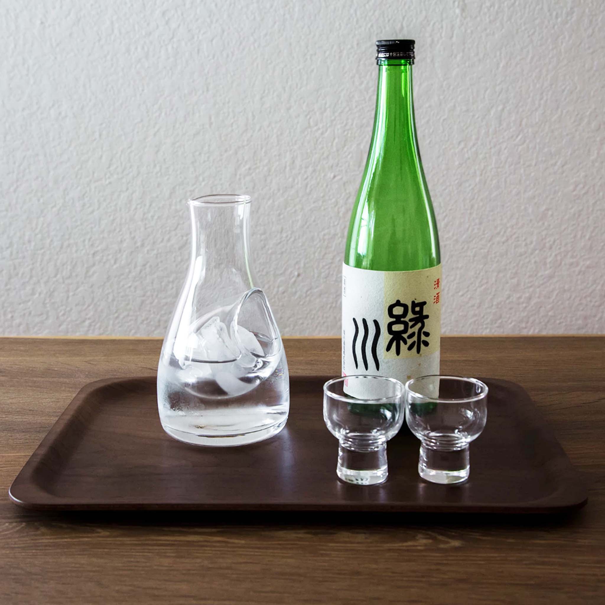 Toyo-Sasaki Glass Sori Yanagi Sake Cup Collection from Abode New York