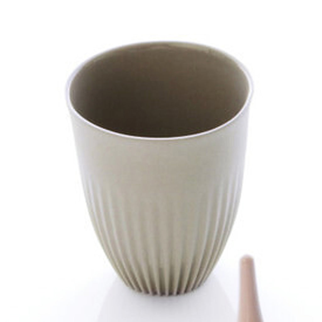 Feinedinge* Vienna Alice Mug Cup Beaker Collection. Espresso Mug d3 in sand.