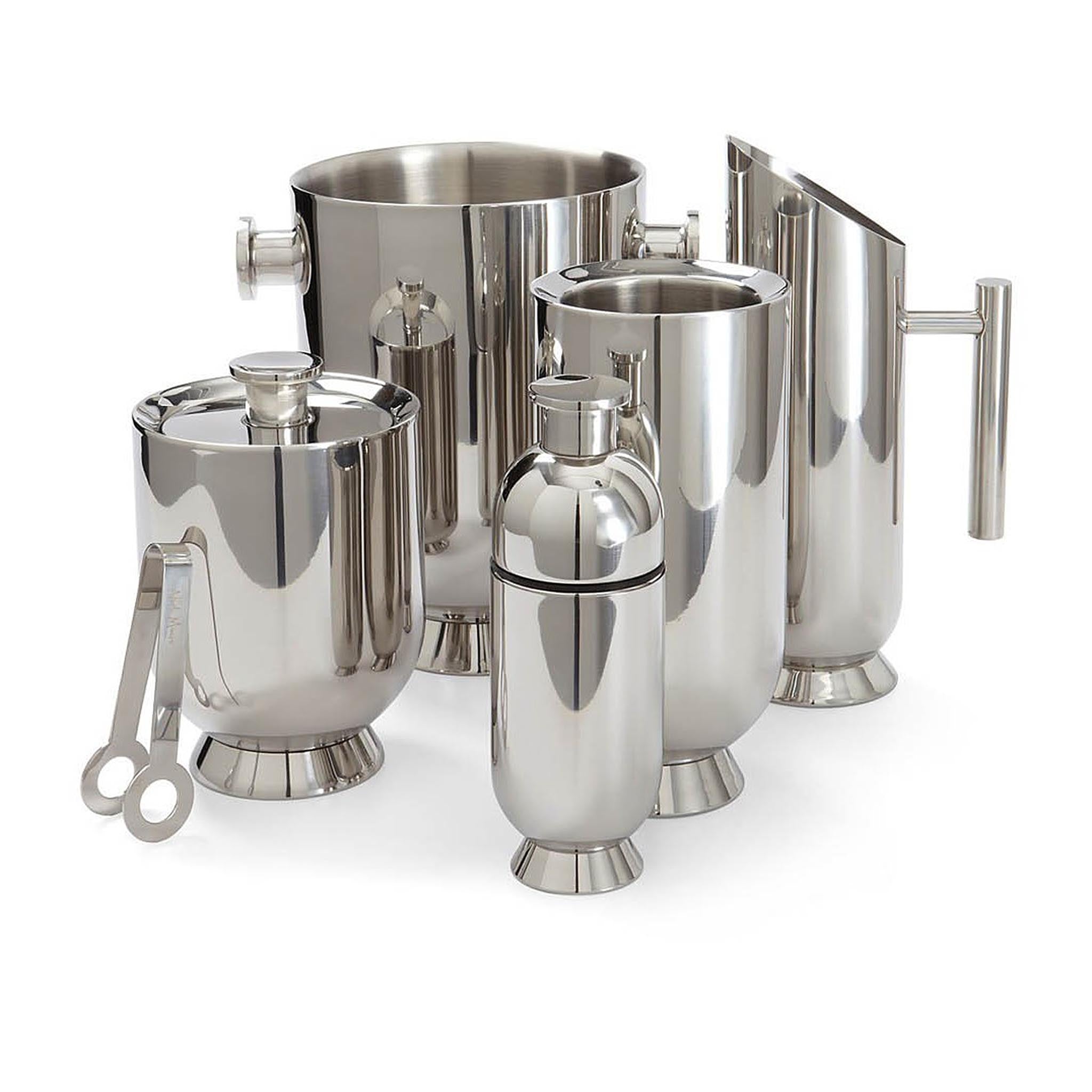 Nick Munro Trombone Stainless-Steel Barware Collection Abode New York