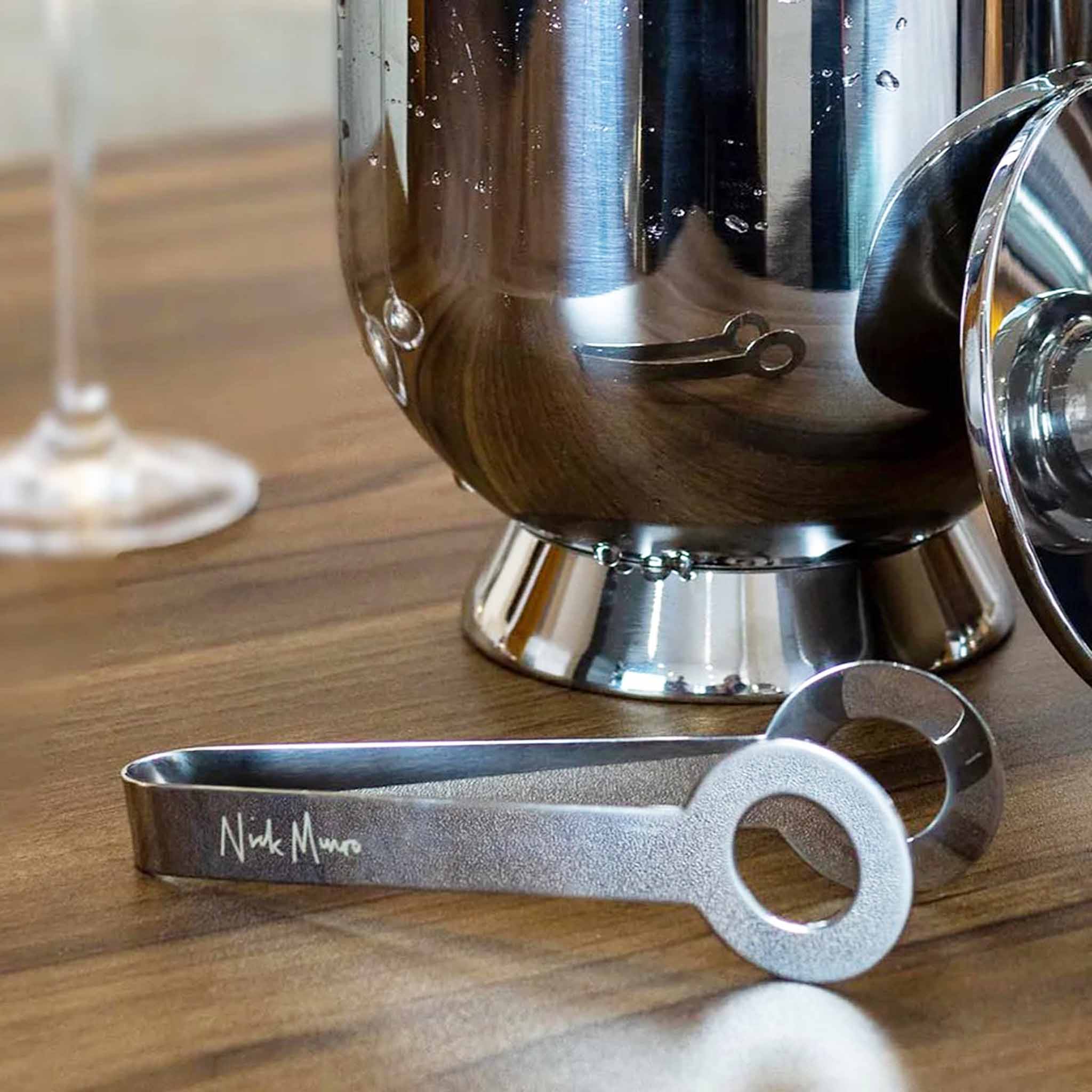 Nick Munro Trombone Stainless-Steel Barware Collection Abode New York