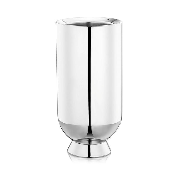 TROMBONE WINE COOLER - SKU NM00043. The Trombone wine cooler is an exclusive Nick Munro design with twin walls for insulation and the perfect size for white, rose and most sparkling wine bottles. Height: 25 cm. Diameter: 11 cm.