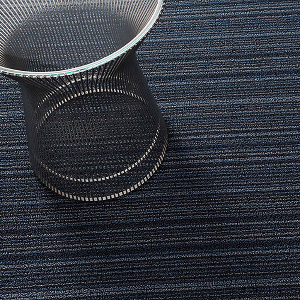 Skinny Stripe Shag Mat by Chilewich. Bright Multi 200134-002. UPC 0667880913525. Good in all weather. Quick to dry. Resistant to mold, mildew, and chlorine. Suitable for indoor and outdoor use.