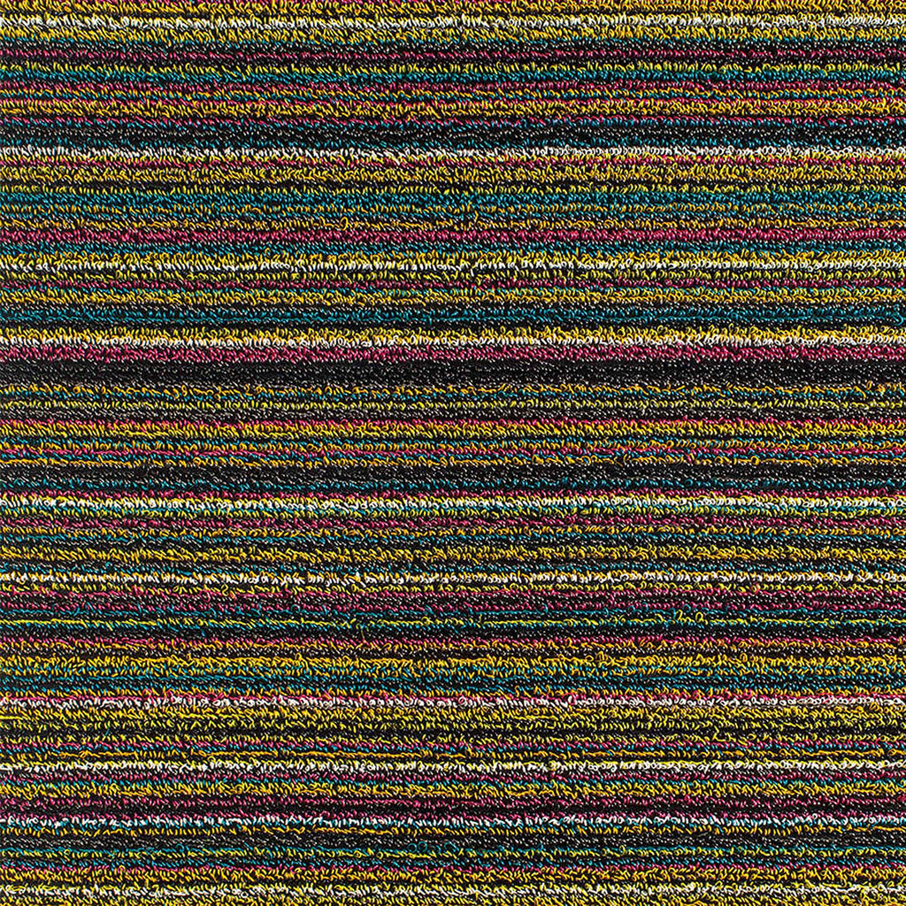 Bright Multi 200134-002. UPC 0667880913525. Tufted, crush-proof texture created by looped TerraStrand yarns. Resistant to mold, mildew, and chlorine.  Quick-drying surface. Free of phthalates.