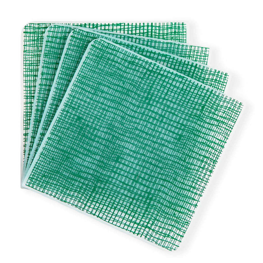 Coasters : Linen - Pine Set of 4. Inspired by nature & made with plastic-free silicone, the modern-twist linen print coaster set brings functional elegance directly to your table. 