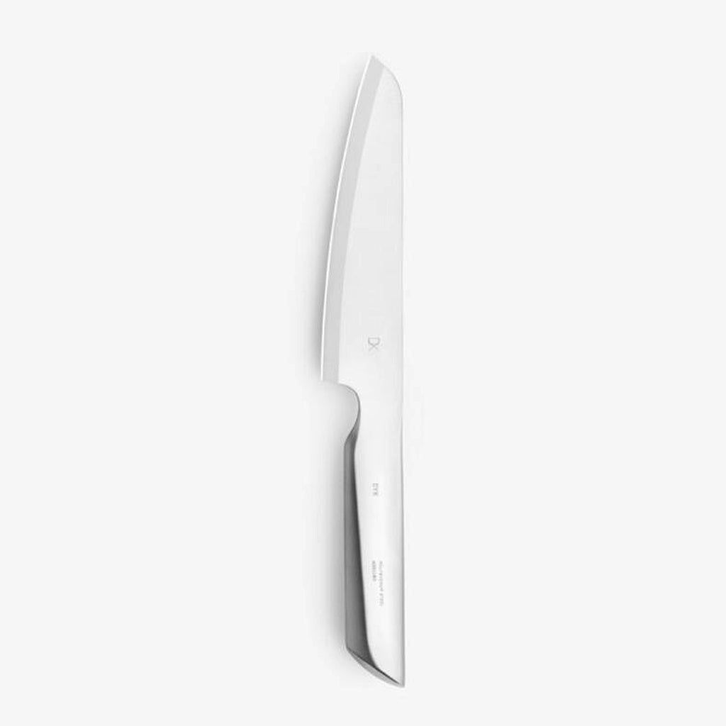 DKY Mini Santoku Knife Stainless Steel D-3 SILVER by Takagi. Material Handle: Stainless steel / Blade: Molybdenum vanadium steel.