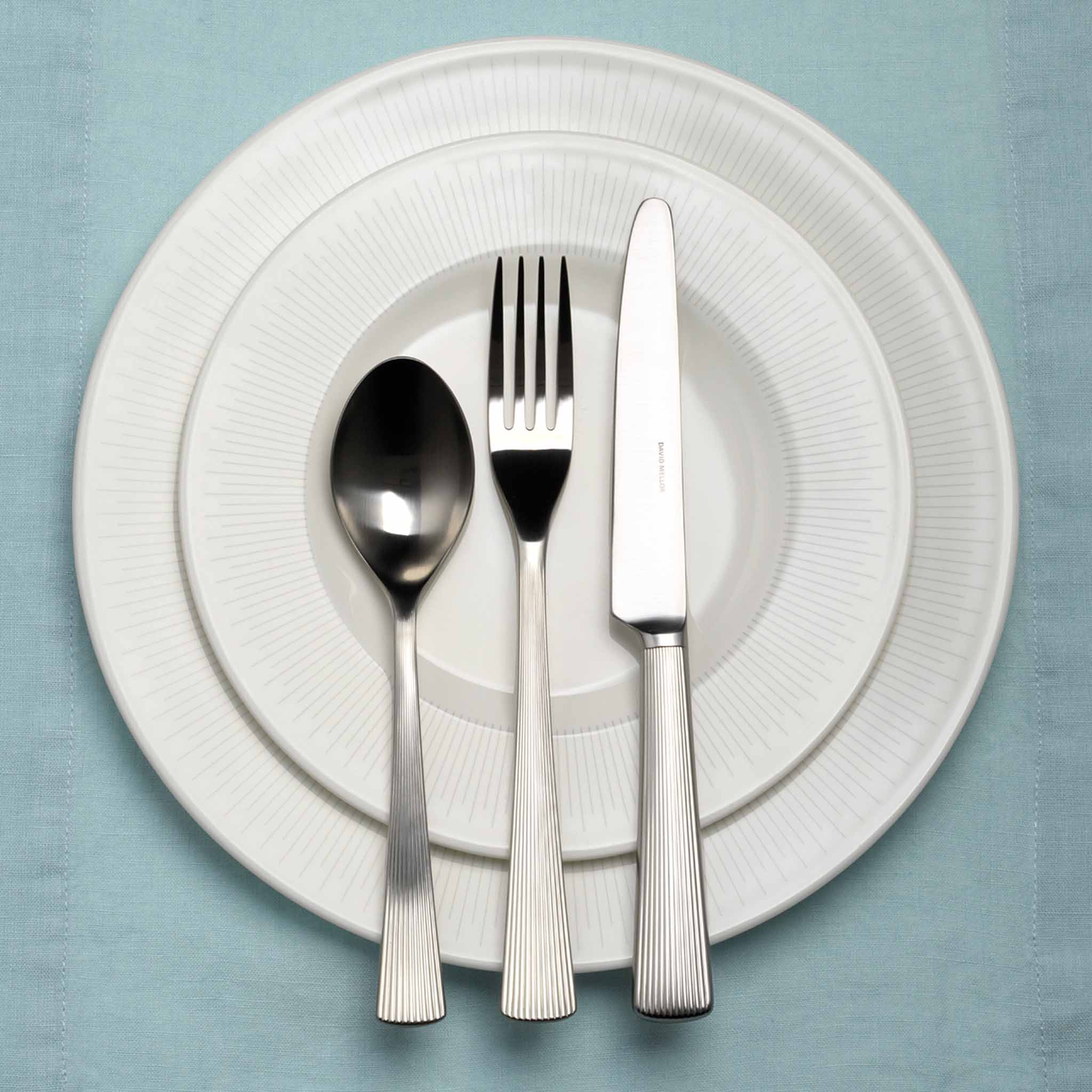 David Mellor Design Liner Stainless Steel Cutlery Collection