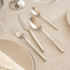 With Dorotea cutlery, Monica Förster has created a modern classic in matte finish stainless steel. Dorotea is distinguished by a dramatic shape which is distinctive yet soft. The perfect balance of the cutlery brings harmony to any table setting. Dorotea is a timeless cutlery that combines Gense’s tradition and craftsmanship with design at an international level. Dishwasher safe.