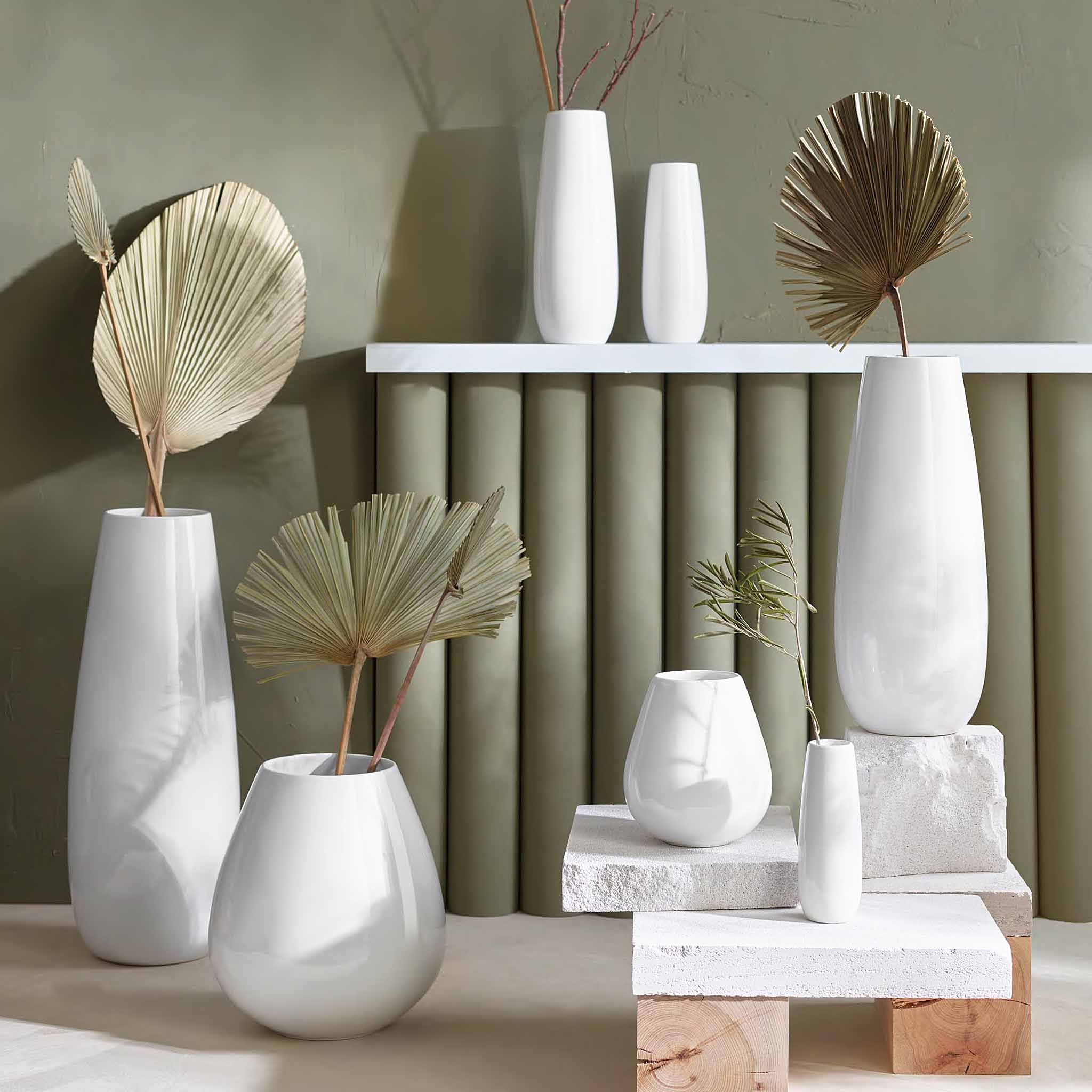 ASA Selection Porcelain and Ceramic Vase Collection by Abode New York