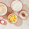 As well as timeless elegance, Falcon Enamelware has enduring strength. Enamelware is porcelain fused onto heavy-gauge steel, giving it many admirable qualities - durability, smoothness and chemical-resistance. It can assume brilliant, long-lasting colours, and cannot burn. If you drop it, it may chip but it won’t break. Dishwasher-safe and oven-safe up to 530F / 270C, it can also be used on gas and electric hobs.