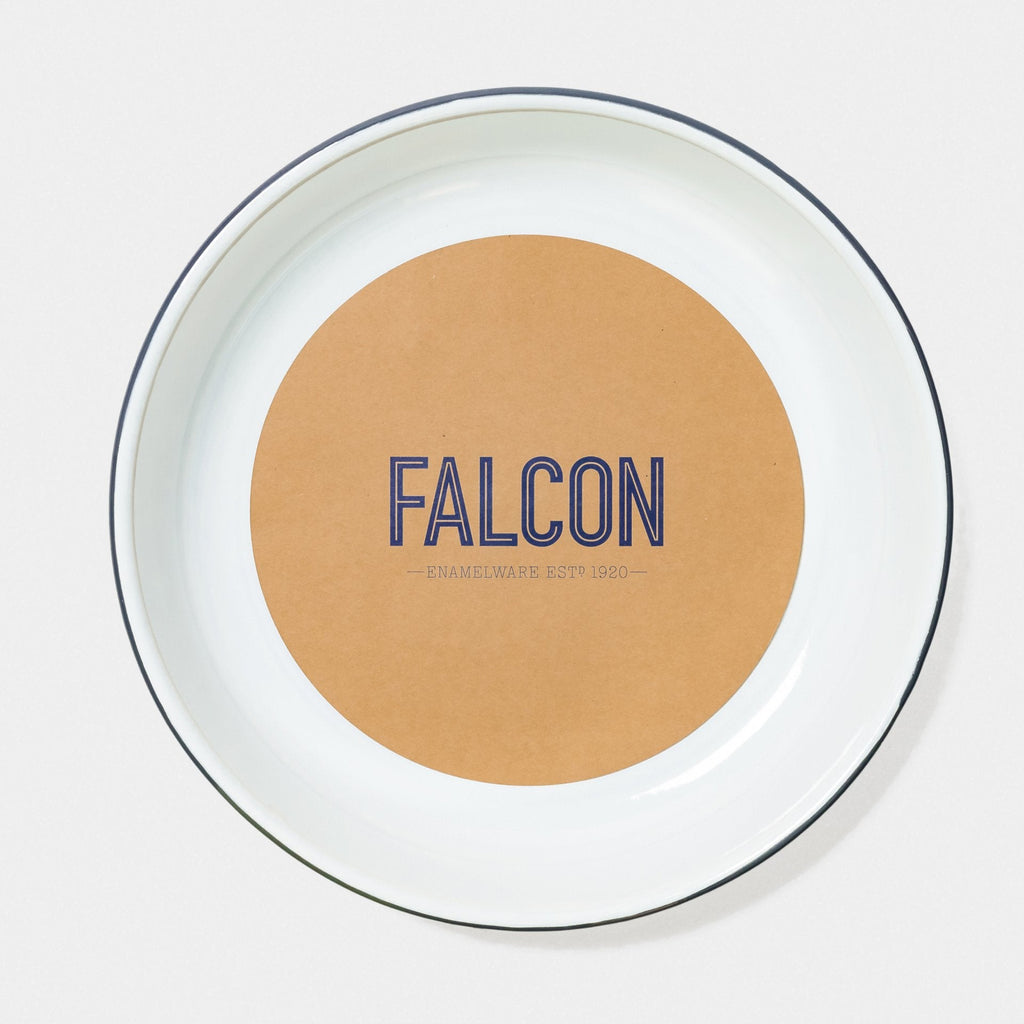 If the enamel is chipped, it is still safe to use. Like any other ceramic, the outer porcelain layer can chip if dropped, revealing the steel beneath it. When this happens the steel below naturally oxidises and the enamelware remains safe to use. Plus, in our opinion, it gains a little more character. 