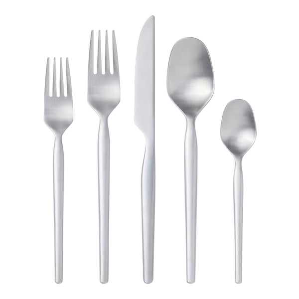 With Dorotea cutlery, Monica Förster has created a modern classic in matte finish 18/10 stainless steel.

Dorotea is distinguished by a dramatic shape which is distinctive yet soft. The perfect balance of the cutlery brings harmony to any table setting.