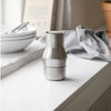 The design is inspired by the natural area around the small village of Dorotea. Here, ice has created a landscape of mountains, valleys and large open areas which together form soft, fluid shapes that endlessly flow together. This transition is often overlooked, but the adventurous and surprising part of the design lies precisely here. With its minimalist and organic shapes, the Dorotea collection combines tradition and artisanal design on an international level.