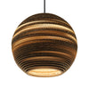 Handcrafted from recycled cardboard, Graypants flagship Scraplights provide warm, intimate, and functional lighting for any occasion or space. Tough and elegant, each is precision cut with a laser and assembled by hand using non-toxic adhesive, and all Scraplights are treated with a non-toxic fire retardant. SKU: GP-162-UL.