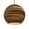 Handcrafted from recycled cardboard, Graypants flagship Scraplights provide warm, intimate, and functional lighting for any occasion or space. Tough and elegant, each is precision cut with a laser and assembled by hand using non-toxic adhesive, and all Scraplights are treated with a non-toxic fire retardant. SKU: GP-164-UL.