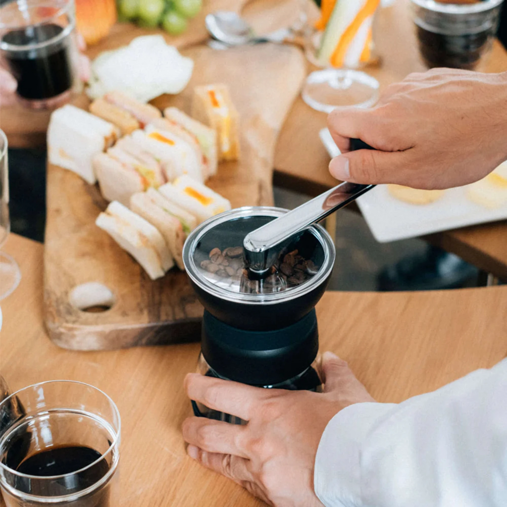 With a refined design, enhanced features, and improved comfort, the next-generation HARIO Skerton Pro makes every grind smoother and more enjoyable. Designed for versatility, this hand grinder delivers consistent results across a variety of grind styles, from pour-over to French press and beyond.