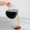 Designed with input from baristas, this coffee server offers effortless handling, mixing, and pouring. Its print-free, rounded design highlights the natural color of coffee, blending simplicity with elegance. With an 80mm diameter, it fits various brewers and ensures easy cleaning after use.