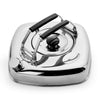 Its fold-down handles also allow for compact storage. The Cube Kettle is stackable so you can have a few kettles on hand for different beverages and store them with ease in your fridge. 