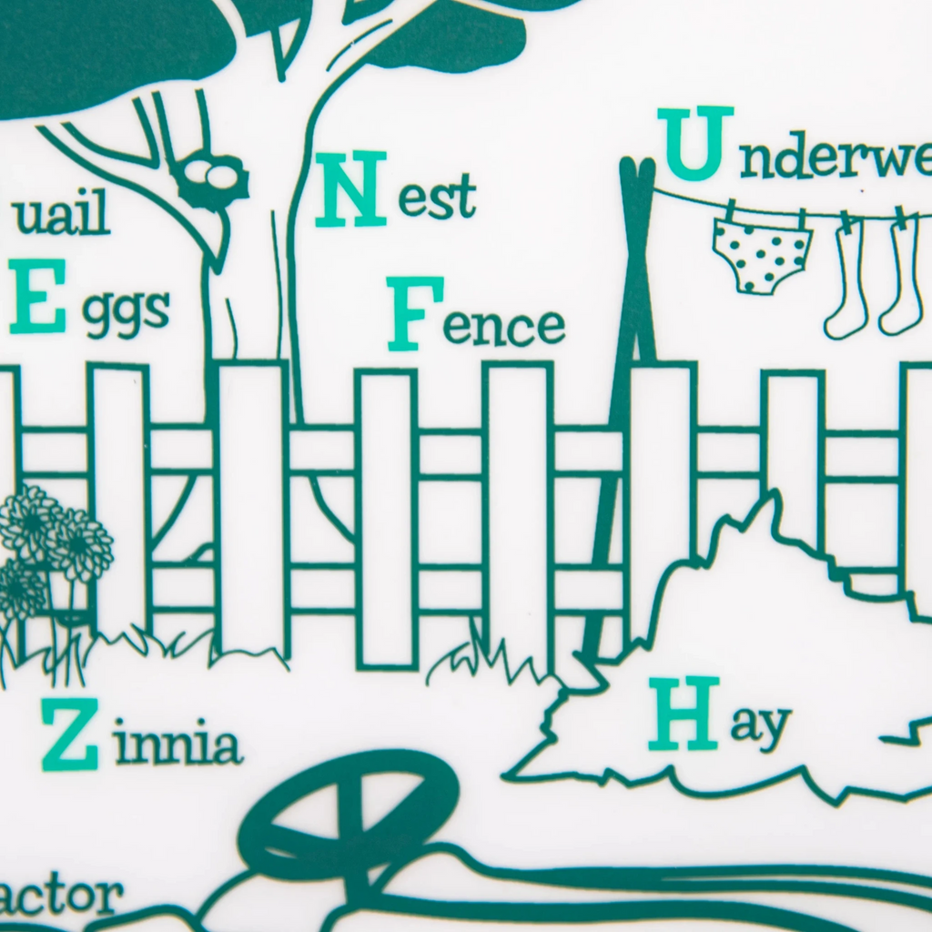 Mark-Mat: Farm Buddies. SKU: MKM004. The plastic-free mark-mat is crafted out of pure, silky soft silicone & designed for kids of all ages. 