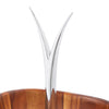 The upward gesture of the branch centerpiece, and the shape of the bowl itself, give this unique piece an irresistibly playful spirit.
