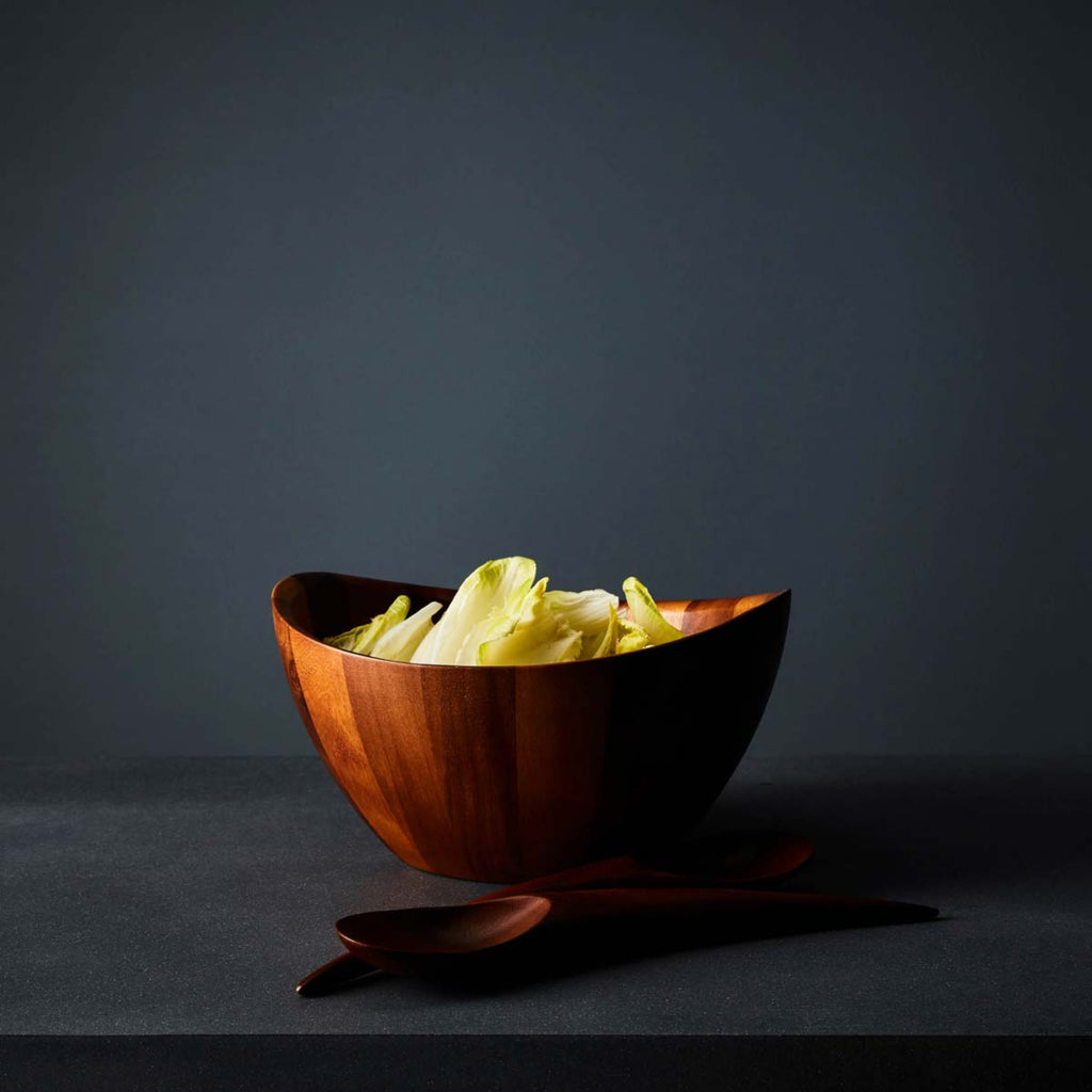 Harmony 3-Piece Salad Set by Wei Young for Nambe. SKU MT0582. 