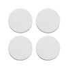 Chilewich Mini Basketweave Sandstone Coasters (Set of 4). SKU 100743-025. A plush, protective layer of our BioFelt® backing cushions these durable yet refined coasters. Elegantly banded in sets of four, they are ready for gifting. Made from recycled fibers, the cushioned base layer protects the underlying surface from moisture. Each coaster set includes four coasters in a single color. Suitable for indoor and outdoor use. Made in the USA. Free of phthalates.